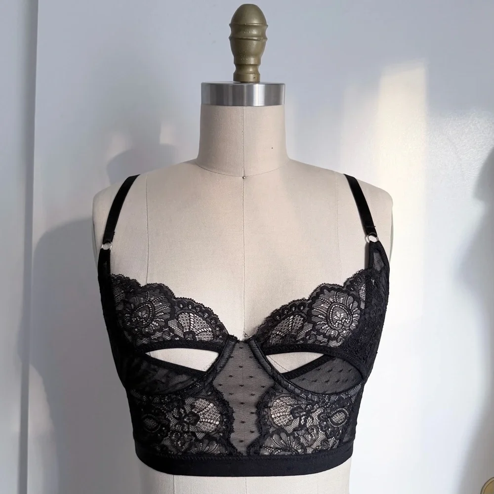 Thistle and Spire Brighton Lace Bustier Bra - Picture 2 of 9